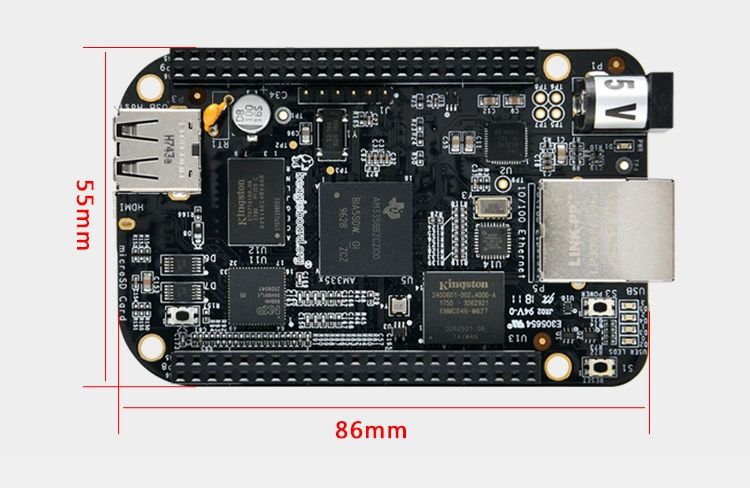 Wholesale Beaglebone AI BB black C Industrial WIRELESS Blue series ...